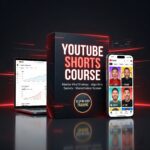 youtube shorts course mockup youtube algorithm course viral shorts training